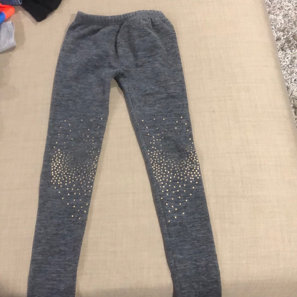 Girls fleece leggings